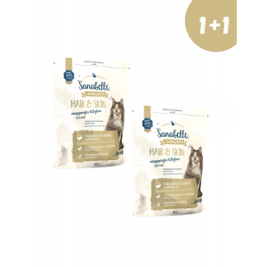 Sanabelle Hair & Skin (Санабелль Хэа Скин) - корм для здоровой шерсти и кожи у кошек  2кг+2кг