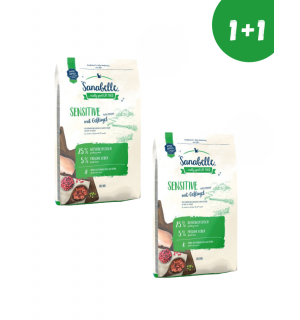 Sanabelle Sensitive with poultry (Санабелль Сенсетив с птицей) - корм для кошек 2кг+2кг