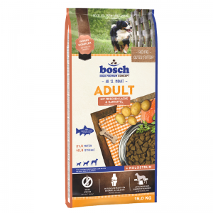 Bosch Adult с Лососем и картофелем (5 пакетов по 3кг) 15кг