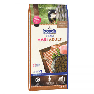 Bosch Maxi Adult для собак крупных пород  (5 пакетов по 3кг) 15кг