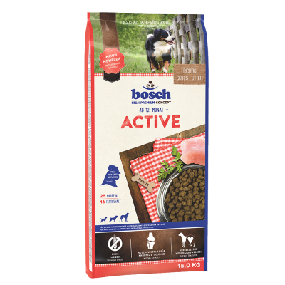 Bosch Active для собак с высокой активностью 15кг