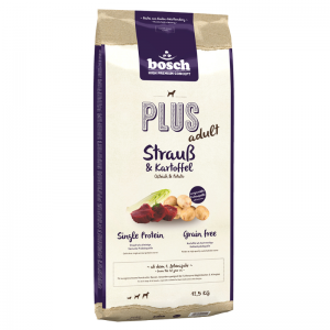 Bosch PLUS Adult Страус с Картофелем 12.5кг