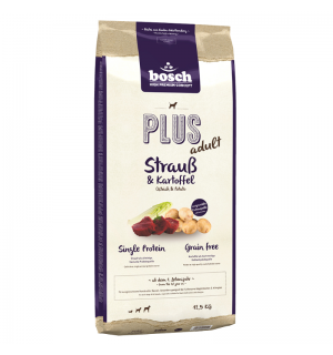 Bosch PLUS Adult Страус с Картофелем 12.5кг УЦЕНКА