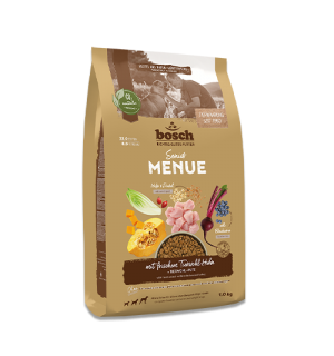 Корм Bosch HPC MENUE Senior с курицей, Полбой и Овсом 1кг