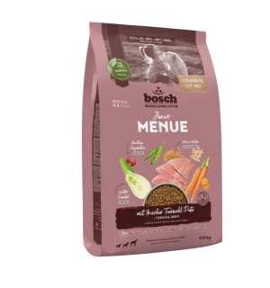 Корм Bosch HPC MENUE Junior Индейка с Овсом и Пшеном 1кг