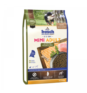 Bosch Mini Adult с Птицей и Просо для  собак мелких пород 3кг