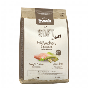 Bosch SOFT Adult с Курицей и бананом 2.5кг