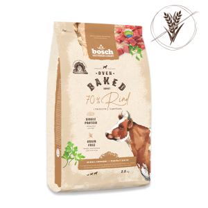Корм из печи Bosch Oven Baked 70 % с Говядиной 2.5кг