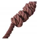 Игрушка из веревки для собак морской узел коричневая 42см