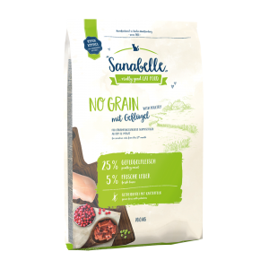Sanabelle No Grain with poultry (Санабелль Беззерновой с птицей) - корм для кошек 10кг