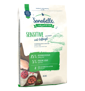 Sanabelle Sensitive with poultry (Санабелль Сенсетив с птицей) - корм для кошек 10кг