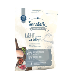 Sanabelle Light with poultry (Санабелль Лайт с птицей) корм для кошек, 0.4кг