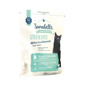 Sanabelle Sterilized (Санабелль Стерилайз) - корм для стерилизованных кошек + подарок, 0.4кг