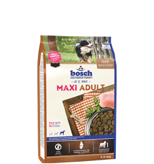 Bosch Maxi Adult (Бош Макси Эдалт) корм с большой гранулой и добавками для суставов для взрослых собак крупных пород 18кг