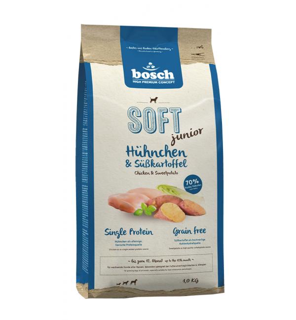 Bosch SOFT Junior с Цыпленком и бататом 1кг