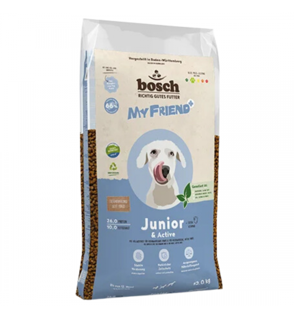 Bosch My Friend + Junior&Active (Бош Май Фрэнд Плюс Юниор & Актив) 12кг