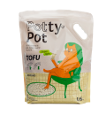 Potty-pot Супер лайт Молоко наполнитель ТОФУ 1.6кг(6л) + Шоппер