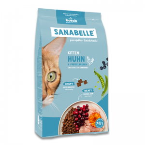 Sanabelle Kitten (Санабелль Киттен) НОВАЯ УПАКОВКА - корм для котят и беременных кошек + подарок, 0,4кг