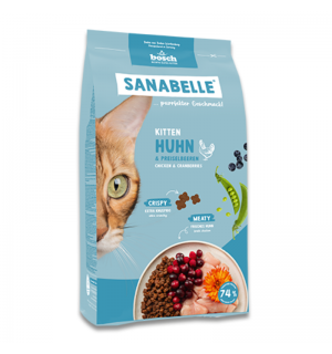 Sanabelle Kitten (Санабелль Киттен) НОВАЯ УПАКОВКА - корм для котят и беременных кошек, 2кг