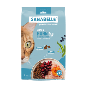 Sanabelle Kitten (Санабелль Киттен) НОВАЯ УПАКОВКА - корм для котят и беременных кошек 8кг
