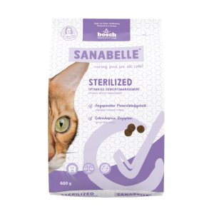 Sanabelle Sterilized (Санабелль Стерилайз) НОВАЯ УПАКОВКА - корм для стерилизованных кошек , 0.4кг