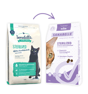 Sanabelle Sterilized (Санабелль Стерилайз НОВАЯ УПАКОВКА) - корм для стерилизованных кошек 2кг