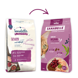  Sanabelle Senior (Санабелль Сеньор НОВАЯ УПАКОВКА ) - корм для пожилых кошек , 8кг