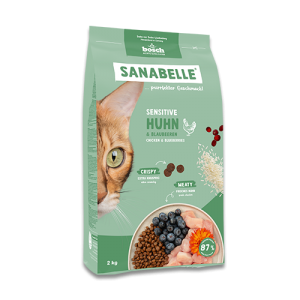 Sanabelle Sensitive with chicken (Санабелль Сенсетив с курицей) НОВАЯ УПАКОВКА - корм для кошек, 2кг