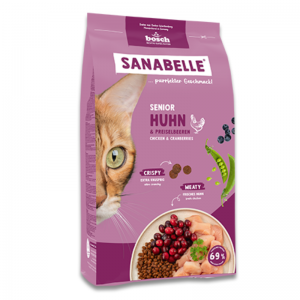  Sanabelle Senior (Санабелль Сеньор НОВАЯ УПАКОВКА ) - корм для пожилых кошек , 2кг