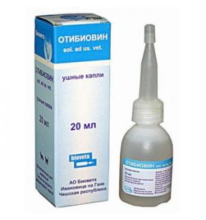 ОТИБИОВИН (OTIBIOVIN) Ушные капли (20 мл)