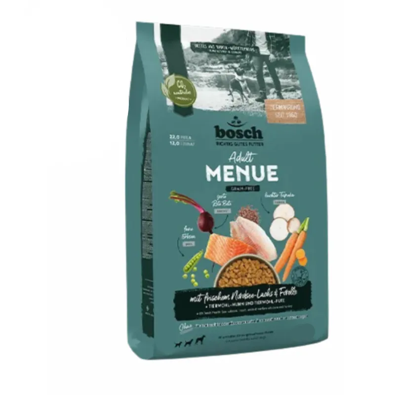 Bosch HPC MENUE Adult с Лососем и Форелью беззерновой