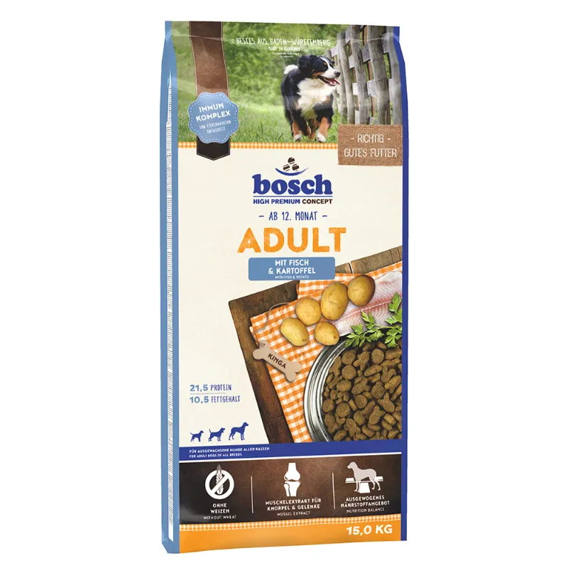Bosch Adult с Рыбой и Картофелем