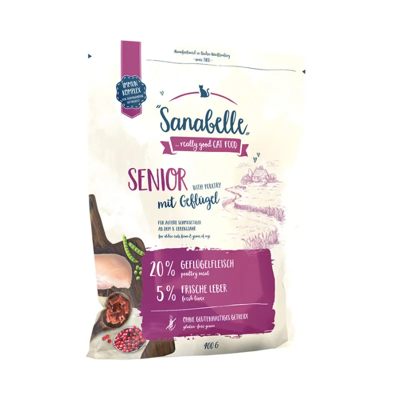 Sanabelle Senior (Санабелль Сеньор) - корм для пожилых кошек
