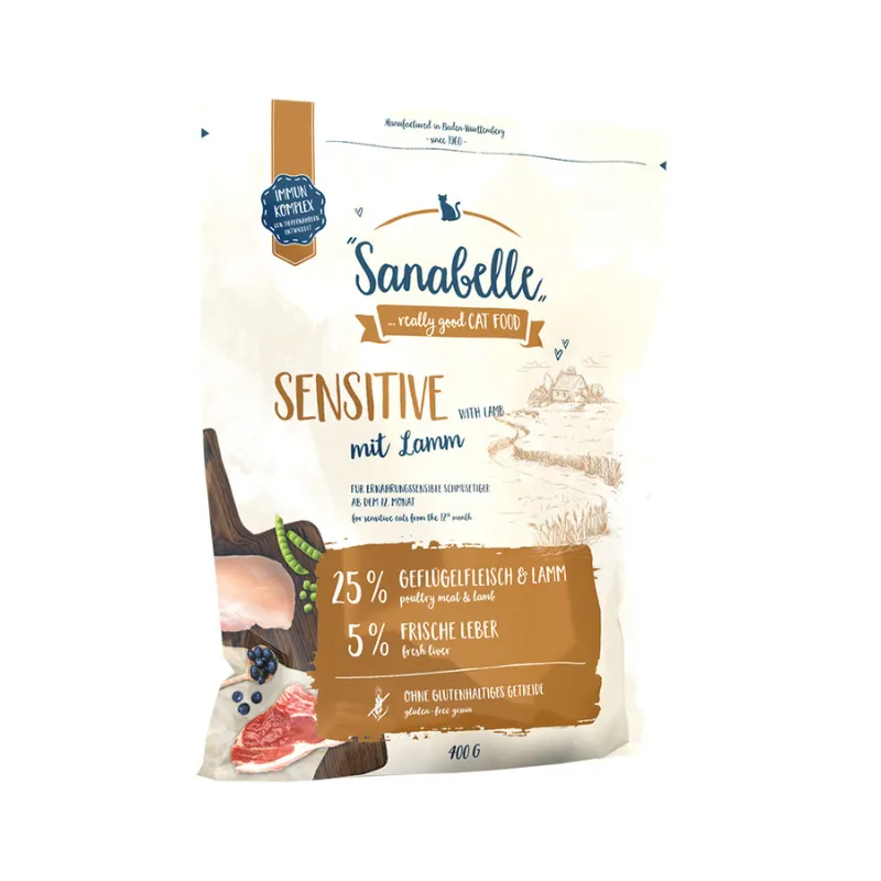 Sanabelle Sensitive with Lamb (Санабелль Сенситив с ягненком) - корм для кошек