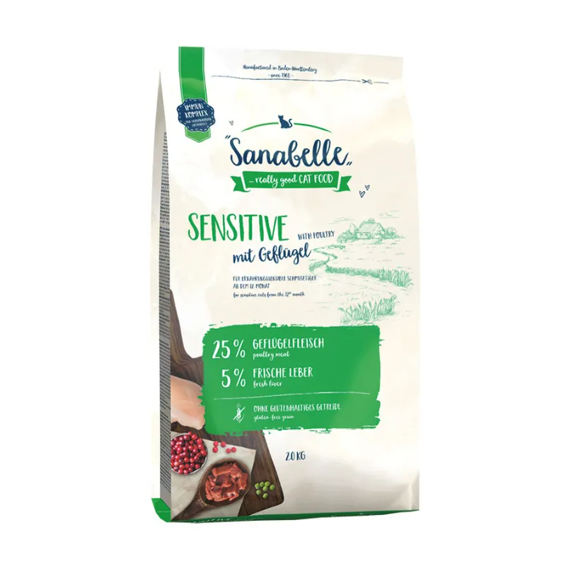 Sanabelle Sensitive with poultry (Санабелль Сенситив с птицей) - корм для кошек