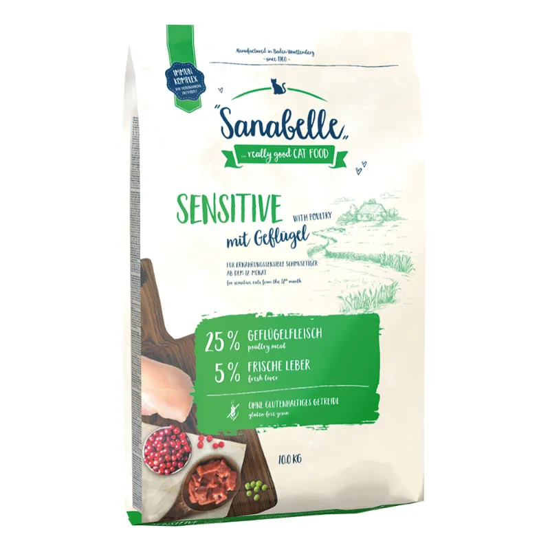 Sanabelle Sensitive with poultry (Санабелль Сенситив с птицей) - корм для кошек