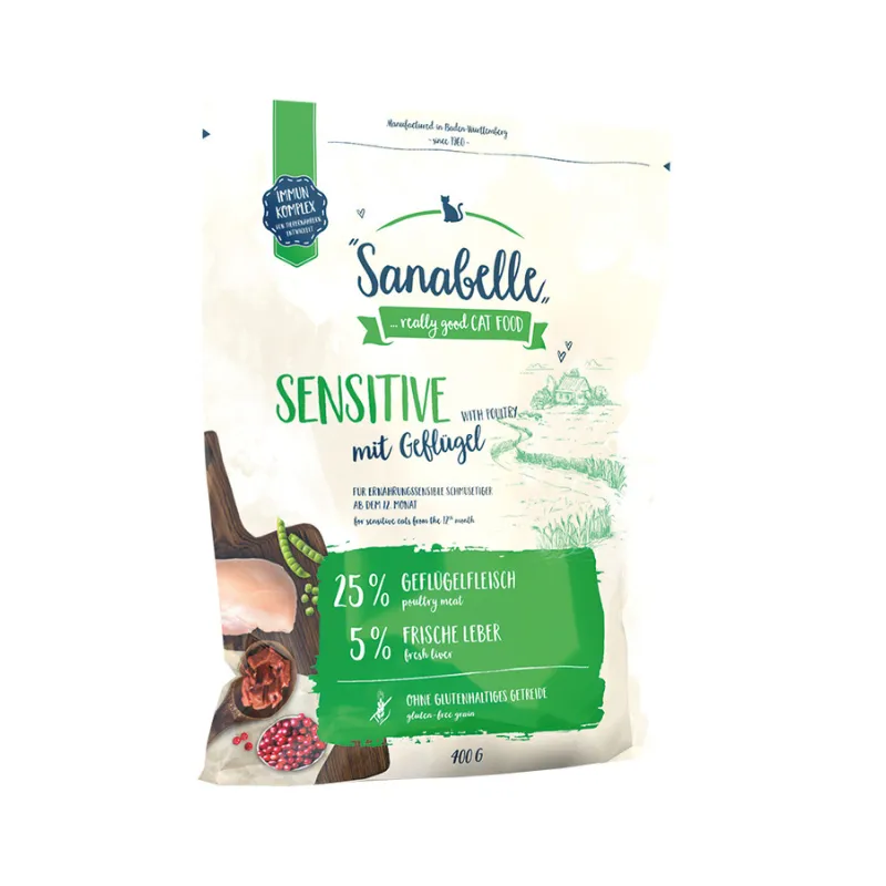 Sanabelle Sensitive with poultry (Санабелль Сенситив с птицей) - корм для кошек