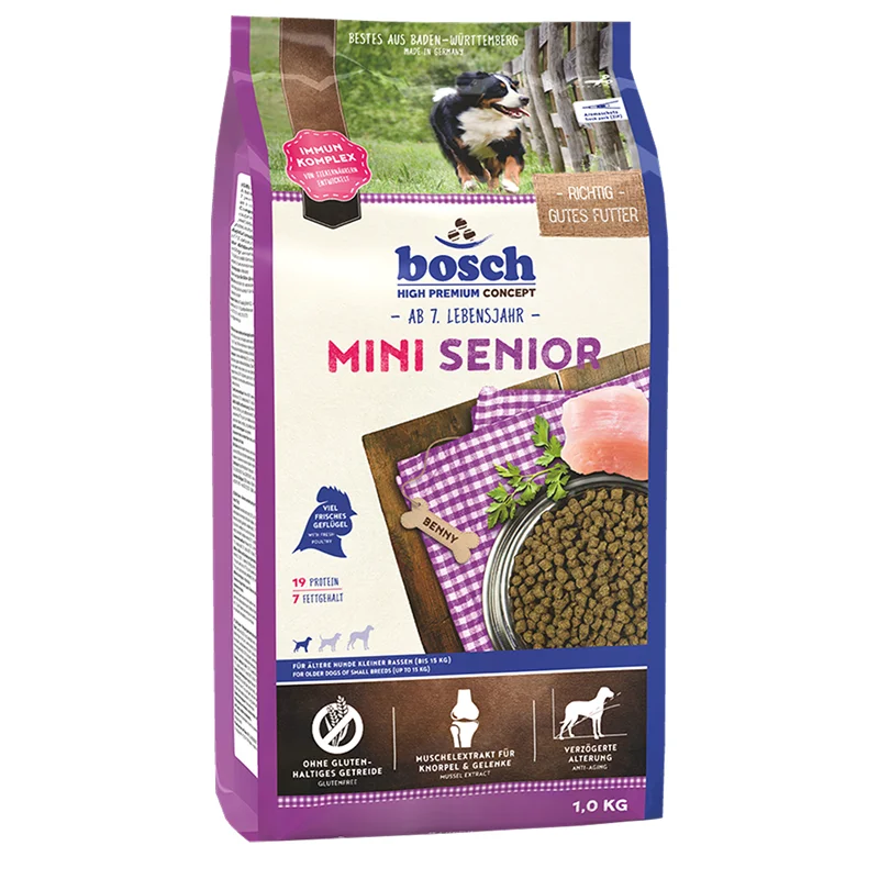 Bosch Mini Senior для пожилых собак мелких пород