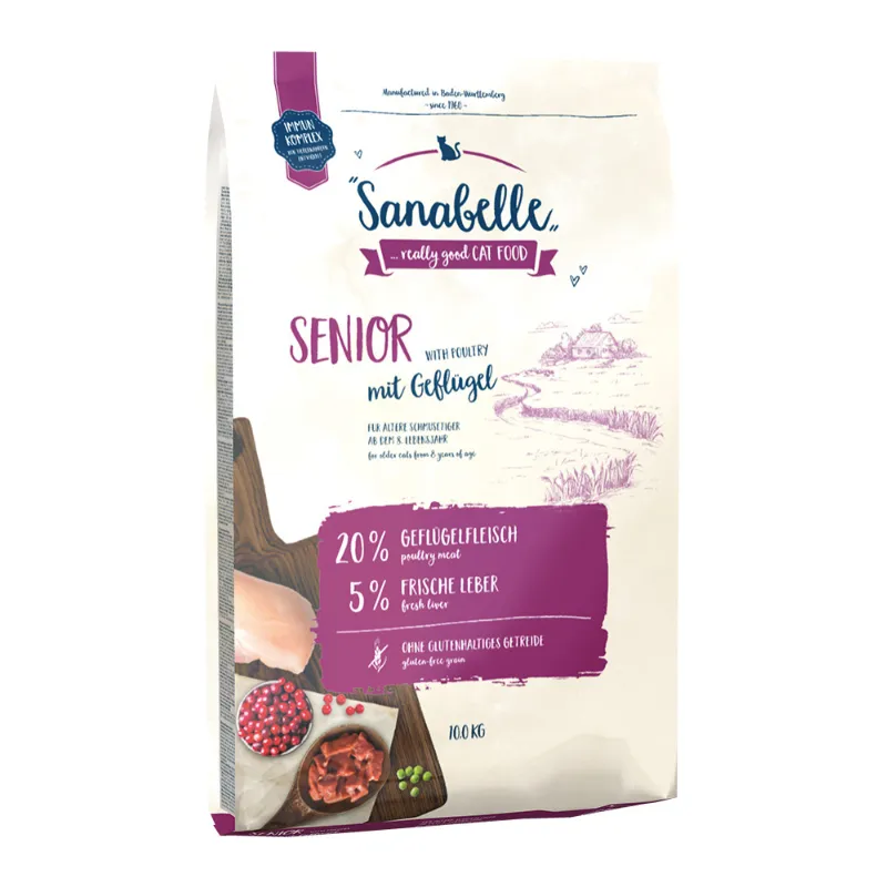 Sanabelle Senior (Санабелль Сеньор) - корм для пожилых кошек