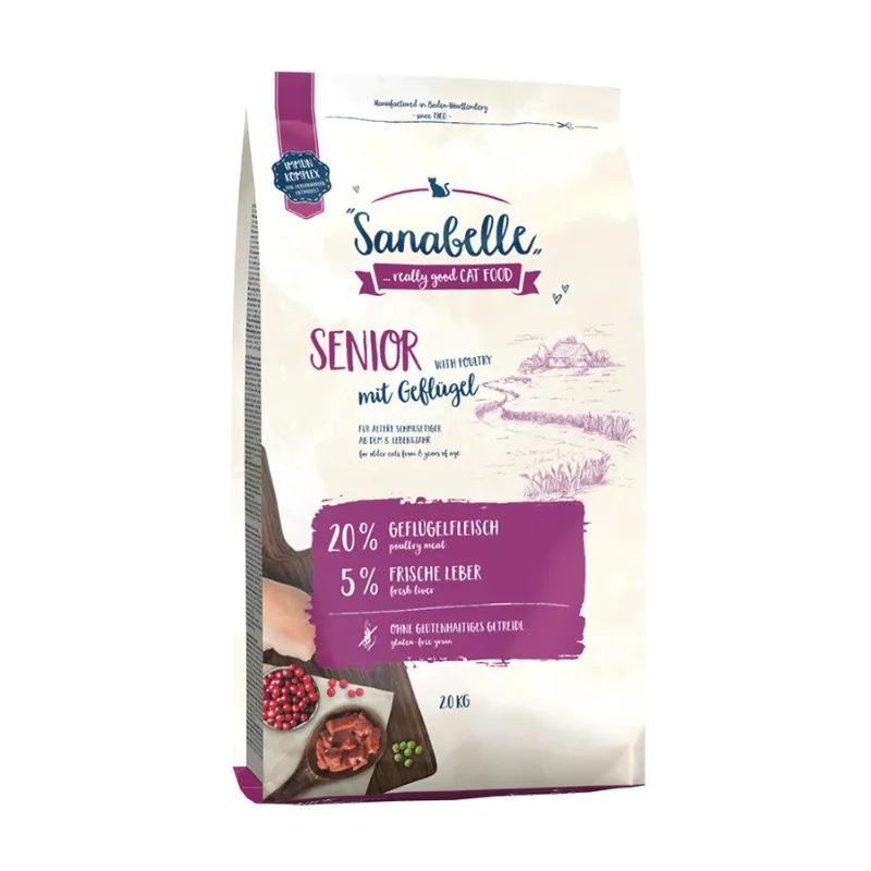 Sanabelle Senior (Санабелль Сеньор) - корм для пожилых кошек